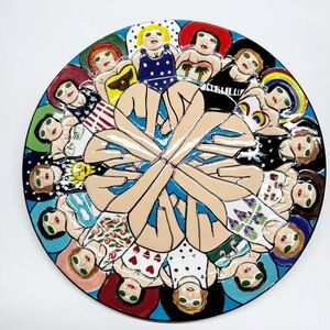 Funseekers Small Water Ballet 10” Plate 2003 Janis Joplin